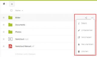 nextcloud-app-dateien-options