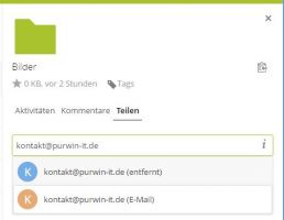 nextcloud-app-dateien-share-mail