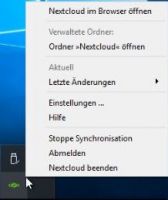 nextcloud-client-windows-taskleiste-optionen