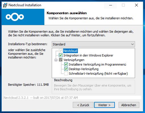 Nextcloud Client Installation Windows - Purwin-IT